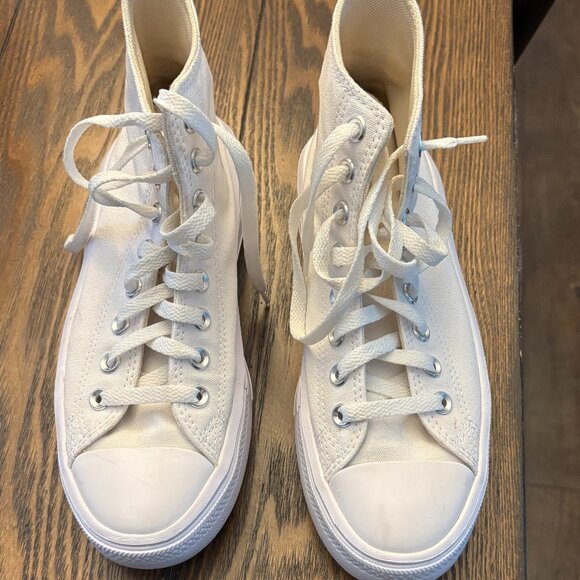 Converse High Top Platform Sneakers - Picture 1 of 5